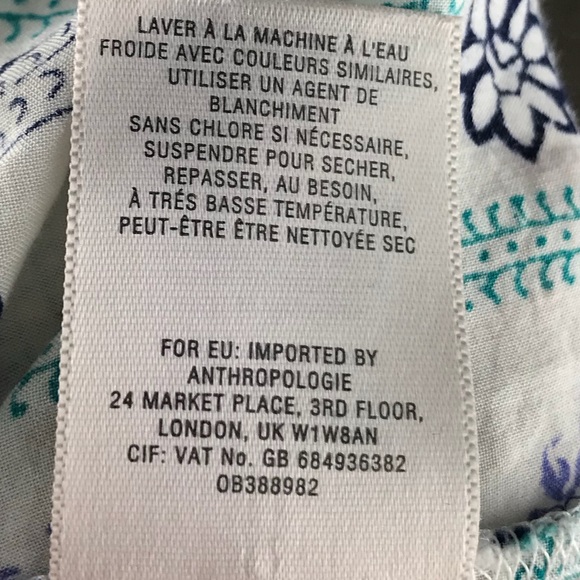 Anthropologie Maeve Mazie Tank Top W/ Cutout Back - Picture 8 of 8